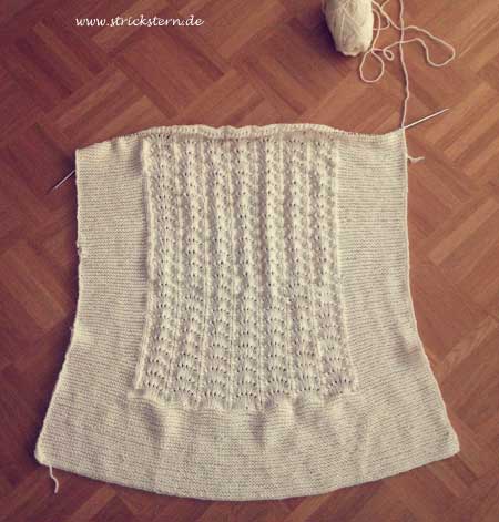 babydecke stricken