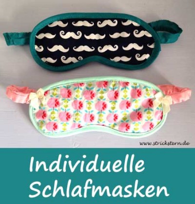 Schlafmaske nähen