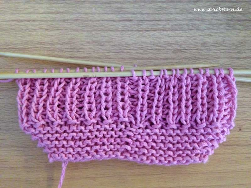 Strickmuster Babyschuhe