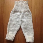 Eine warme Babyhose stricken