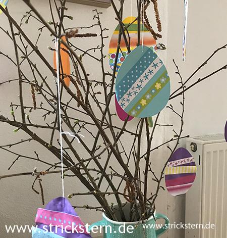 Ostereier basteln mit Kindern